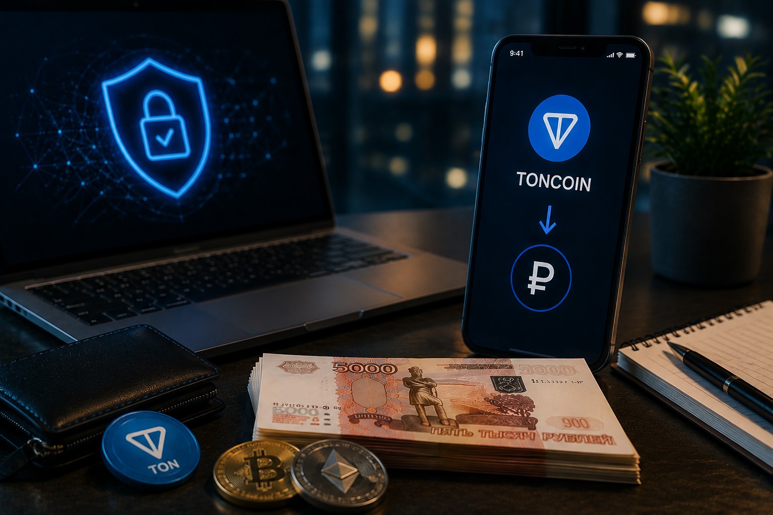 Как продать Toncoin (TON) за рубли без блокировки
