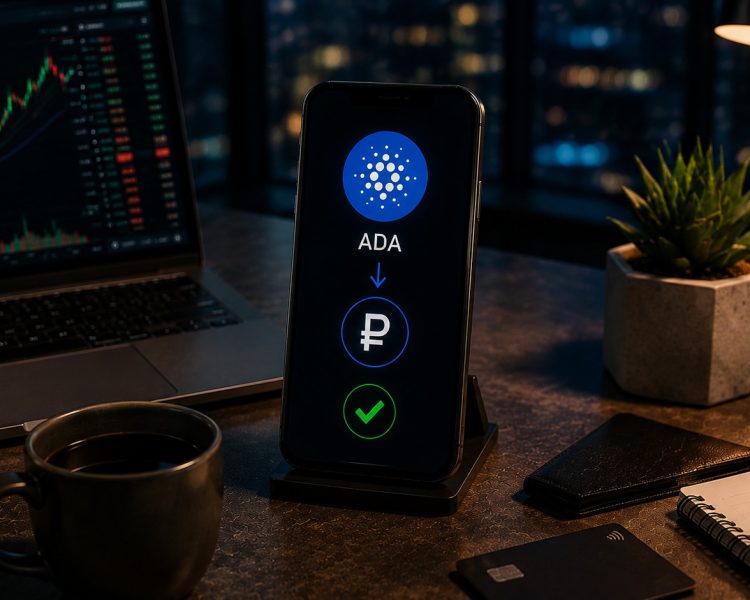 Как продать Cardano (ADA) за рубли без блокировки