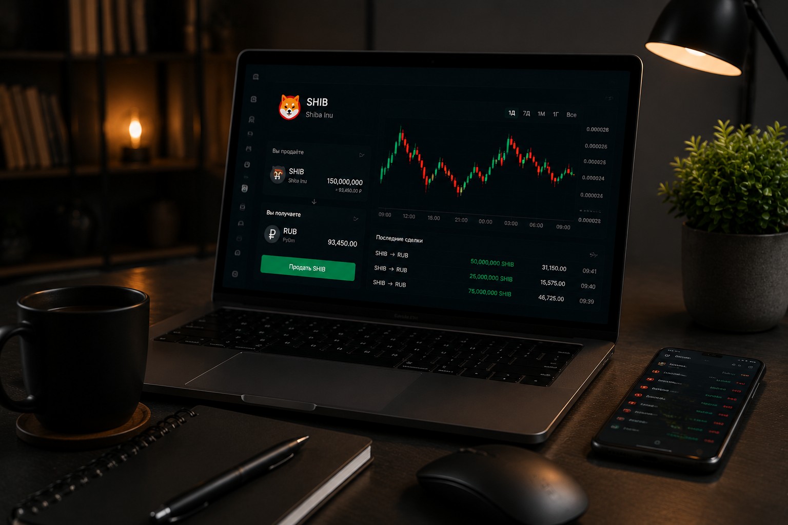 Как продать Shiba Inu (SHIB) за рубли без блокировки