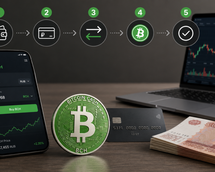 Как купить Bitcoin Cash (BCH) в России в 2026: пошагово