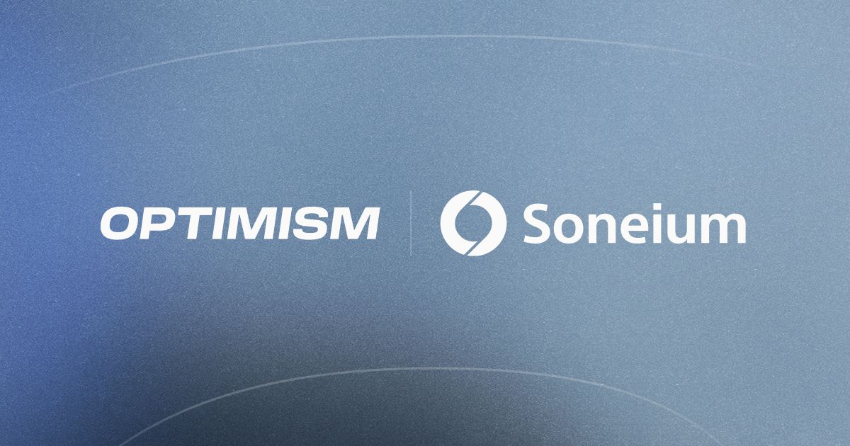 OP Enterprise поддерживает Soneium для ускорения разработки — изображение Optimism.io