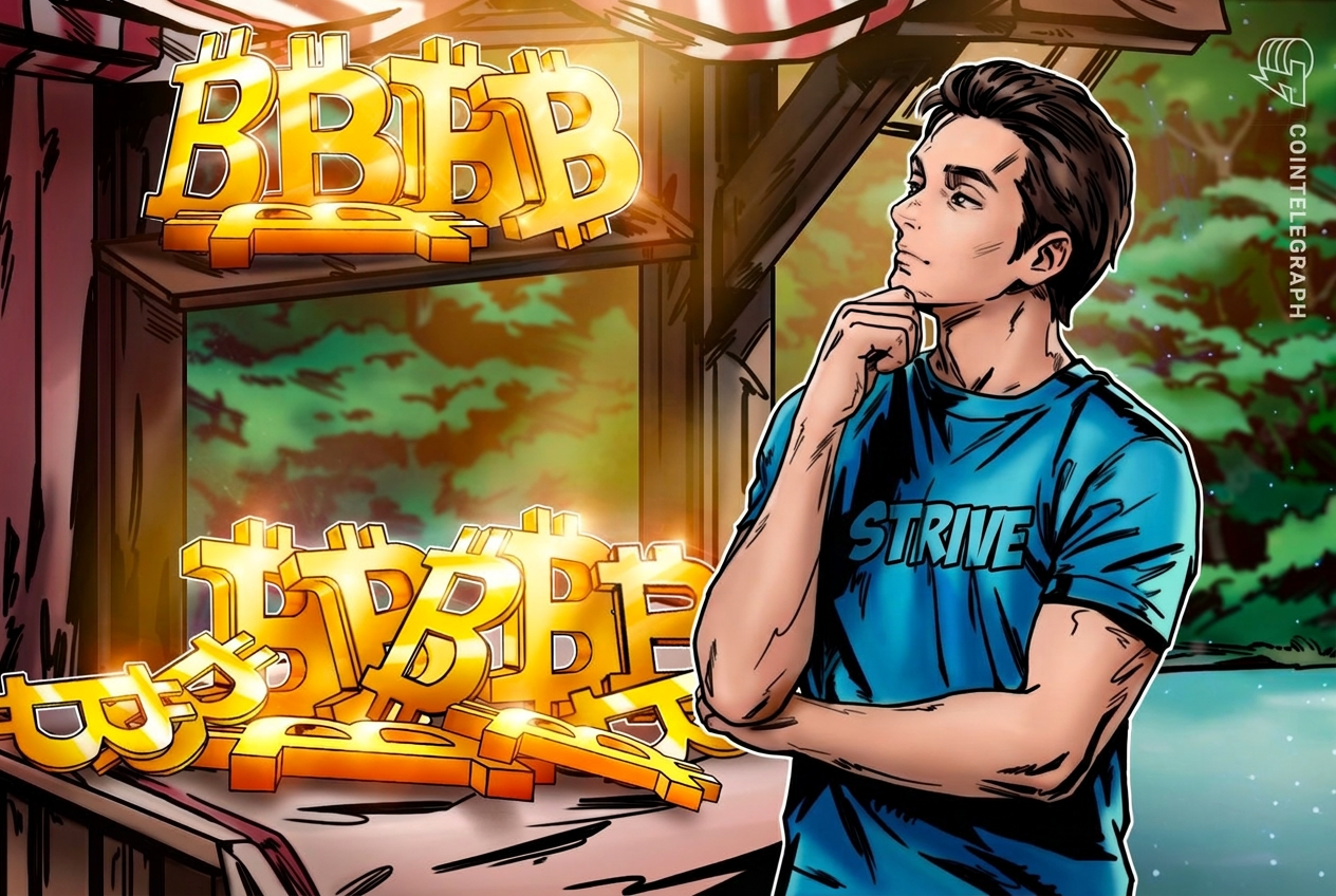 Strive увеличила свои запасы Биткоина до 25 000 BTC — изображение Cointelegraph
